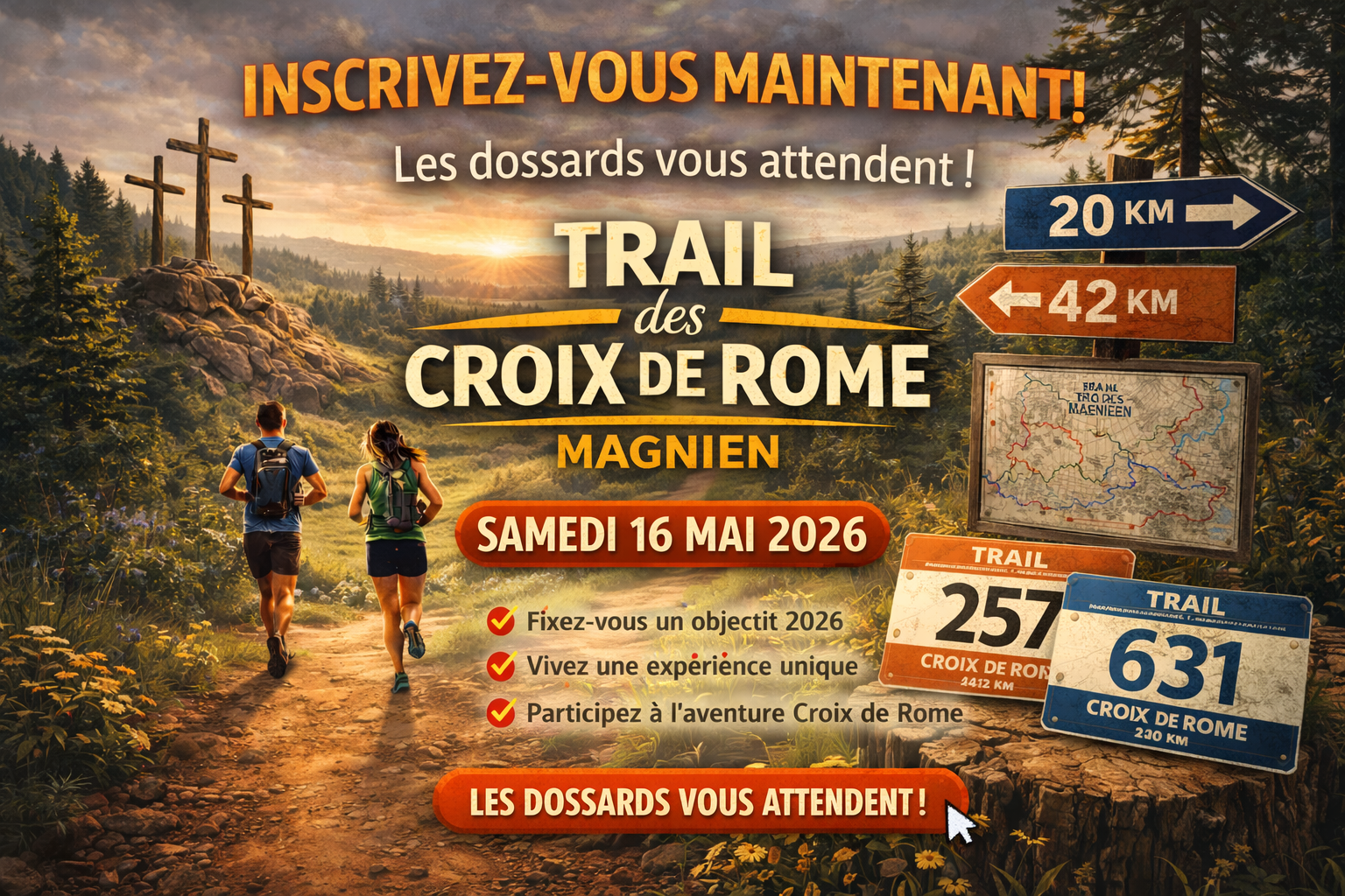 Trail des Croix de Rome